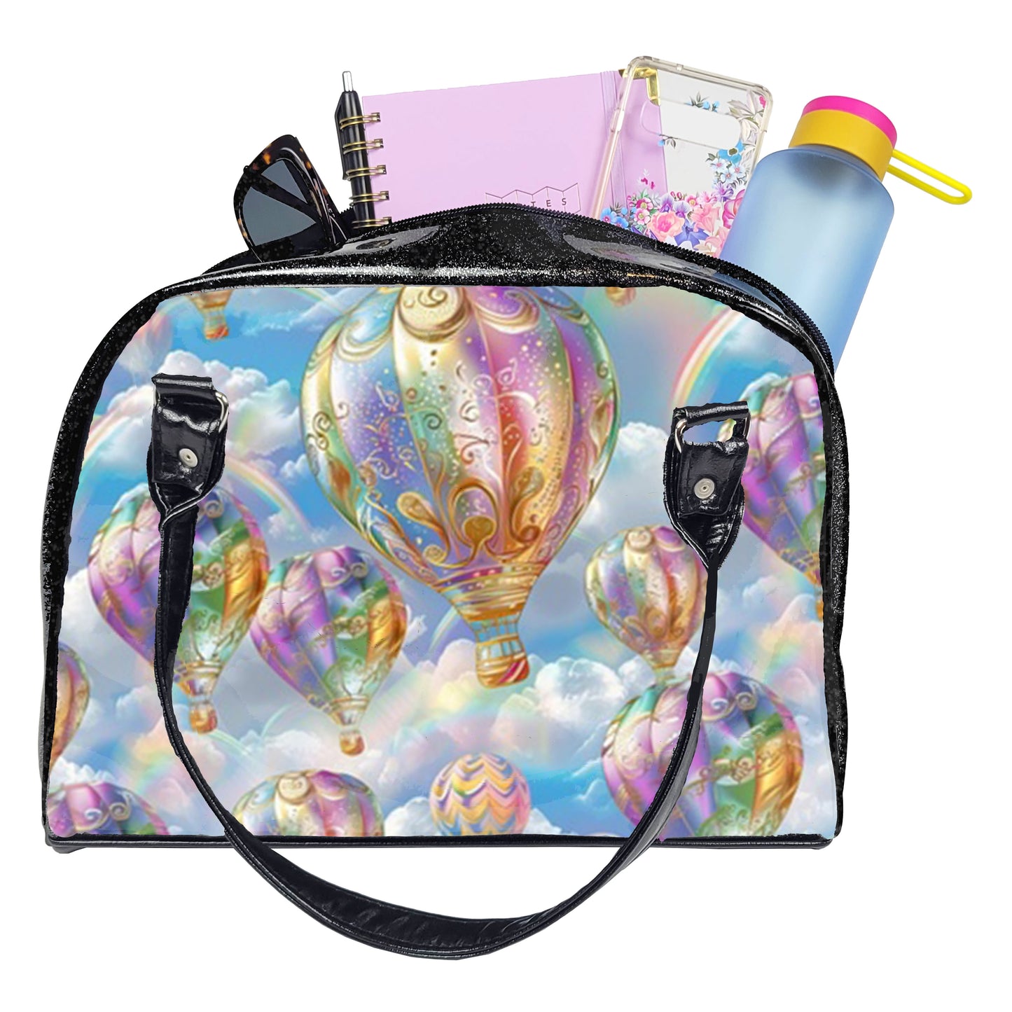 Art Nouveau Bowler Bag (Balloons)