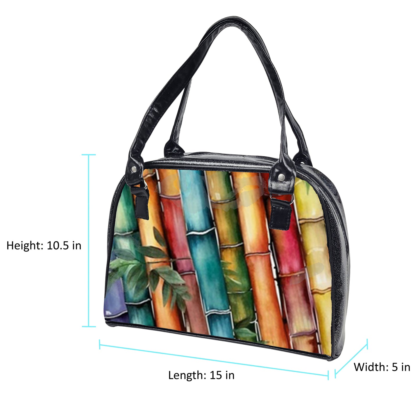 Tropical Bowler Bag (Bamboo)