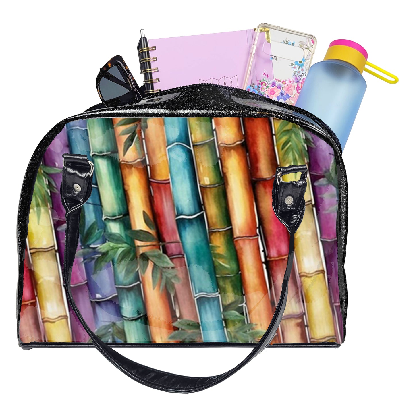 Tropical Bowler Bag (Bamboo)