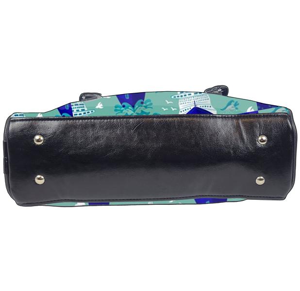Nautical Bowler Bag (Ships)