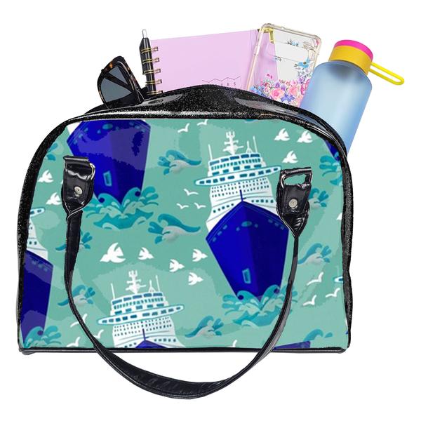 Nautical Bowler Bag (Ships)