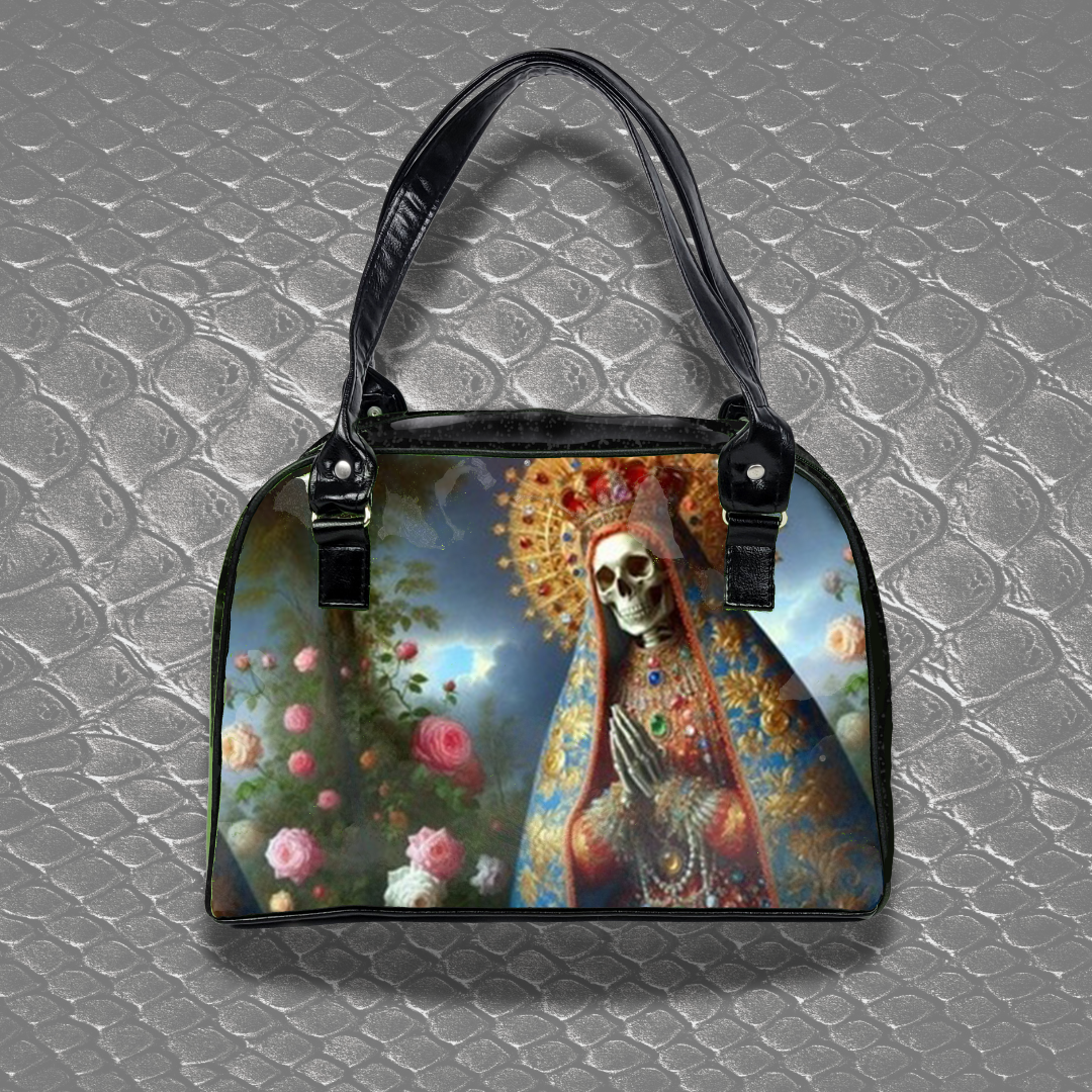 Dark Bowler Bag (Skeleton Saint)