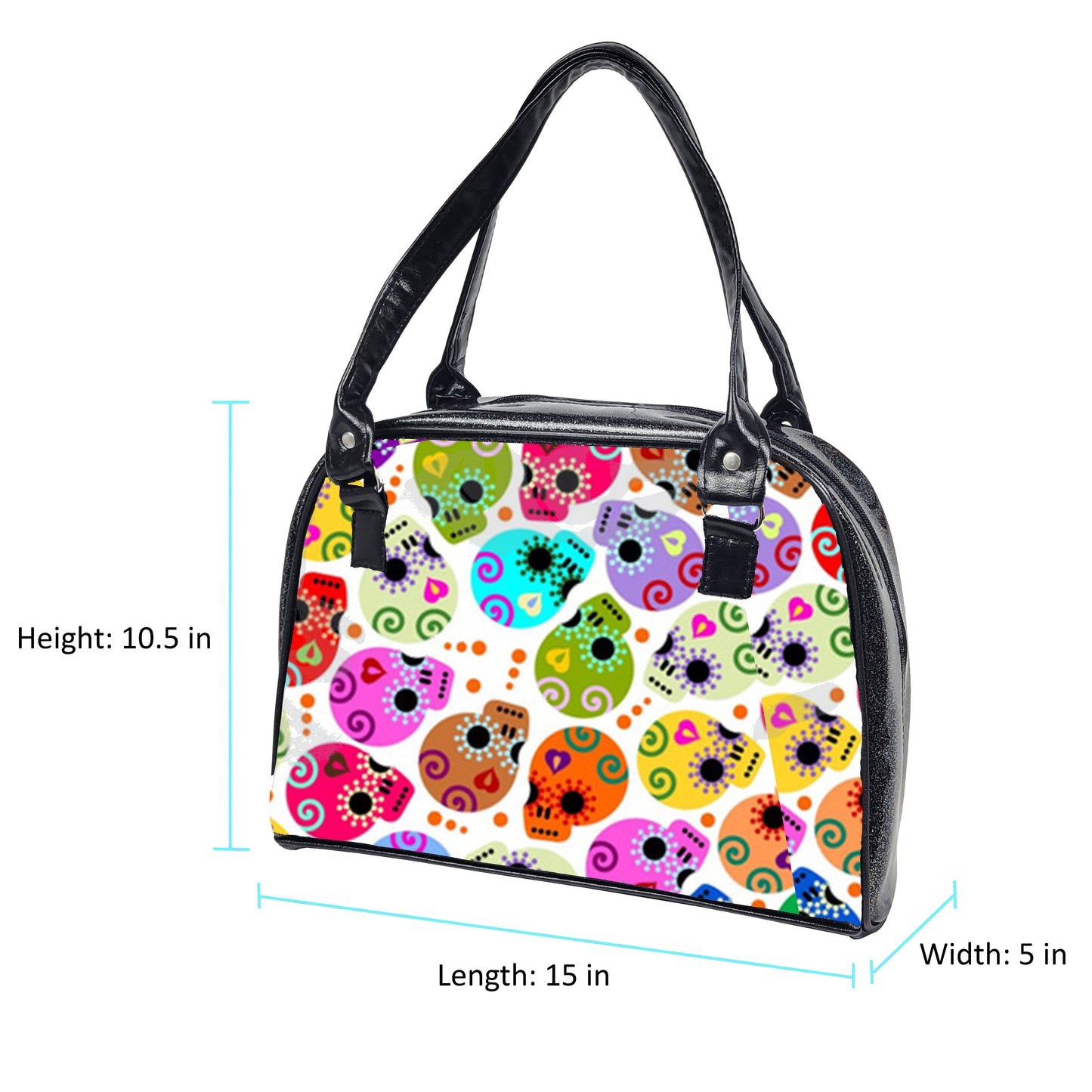 Fiesta Bowler Bag (Skulls)