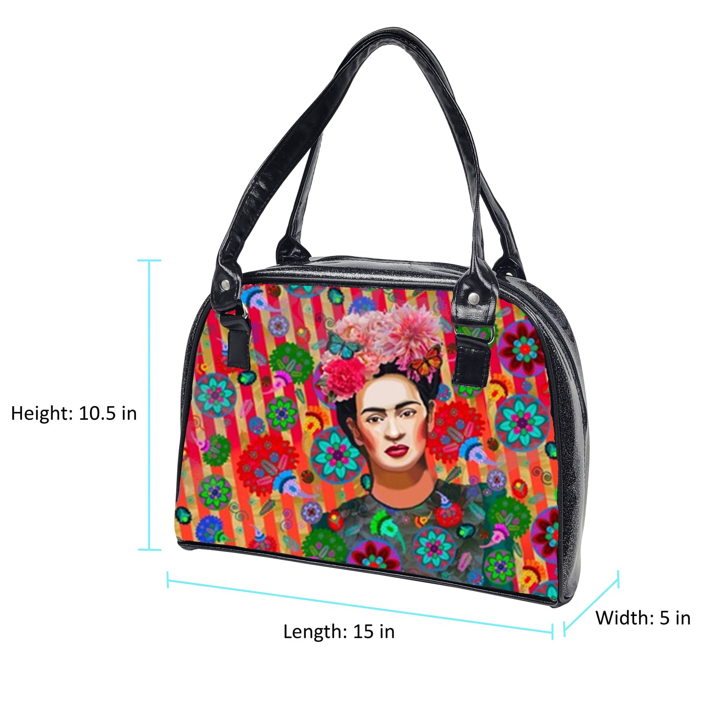 Fiesta Bowler Bag (Frida Kahlo)