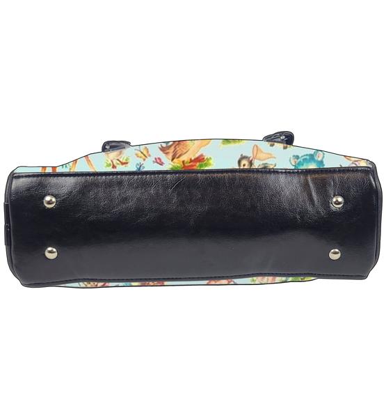 Retro Bowler Bag (Baby Animals)
