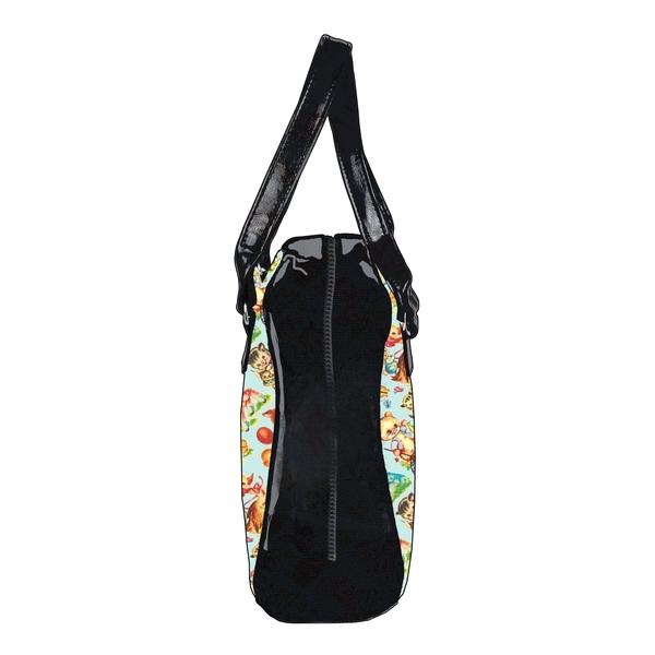 Retro Bowler Bag (Baby Animals)