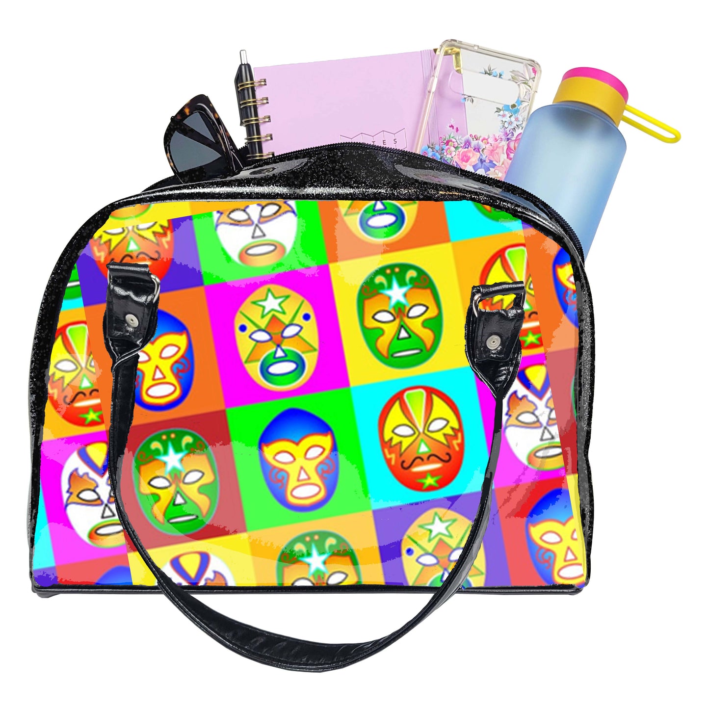 Fiesta Bowler Bag (Lucha Libre)