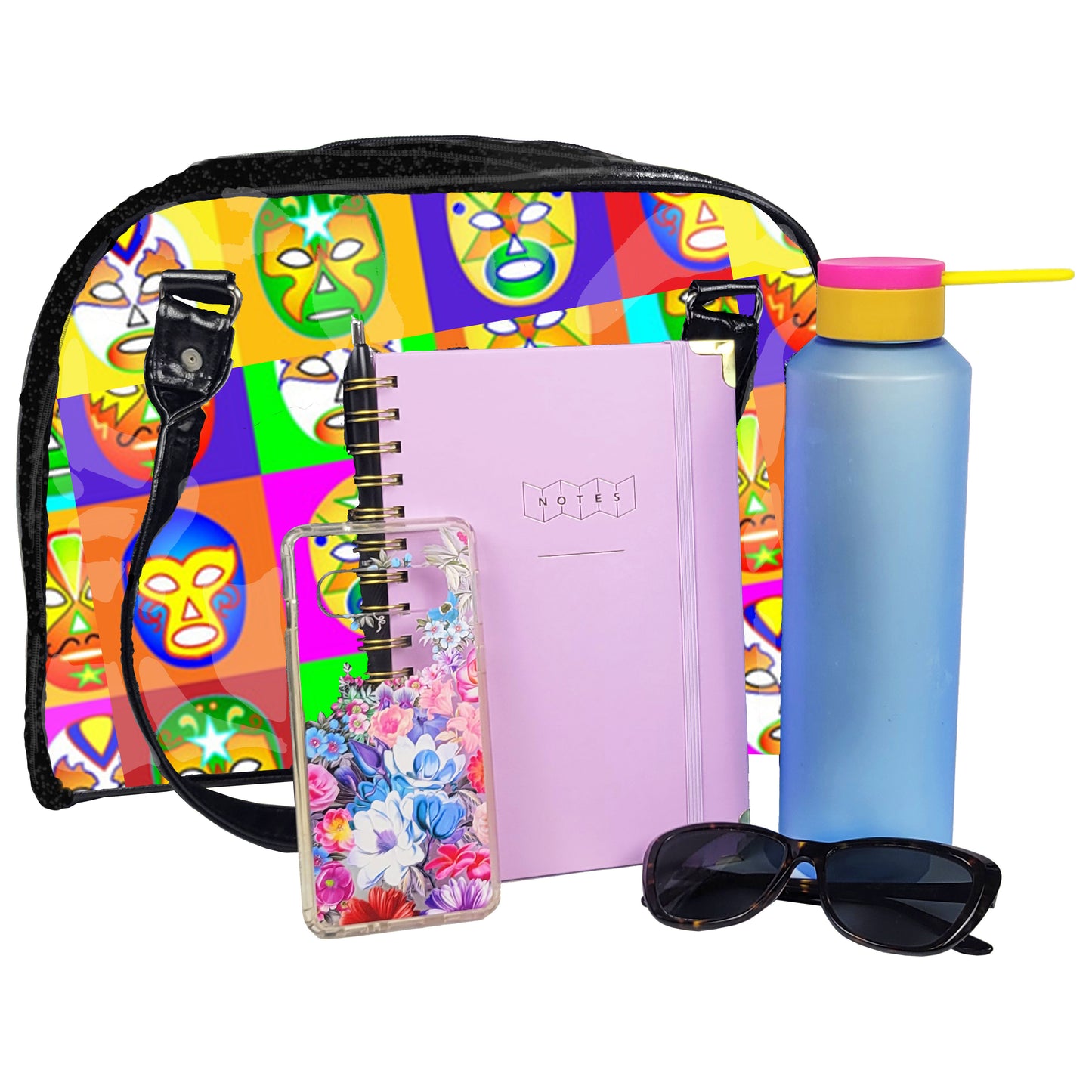 Fiesta Bowler Bag (Lucha Libre)