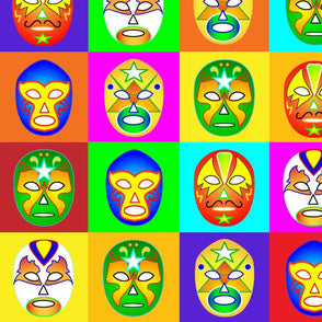 Fiesta Bowler Bag (Lucha Libre)