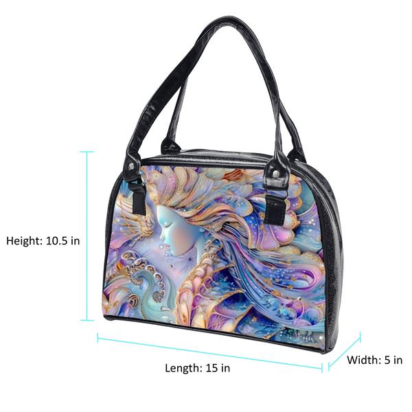 Art Nouveau Bowler Bag (Mermaid Face)