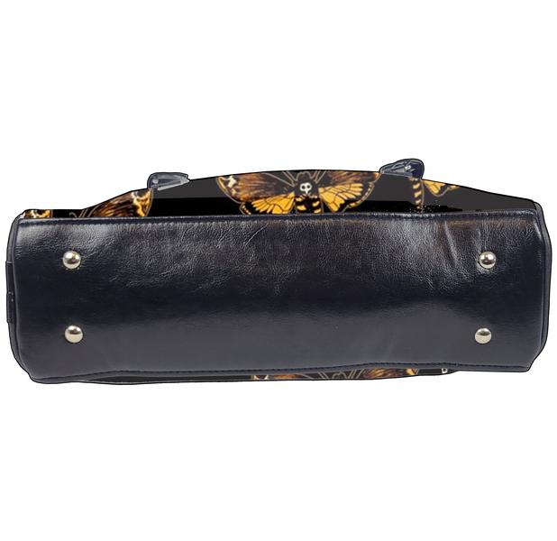Dark Bowler Bag (Moths)