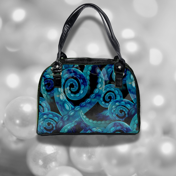 Nautical Bowler Bag (Octopus)