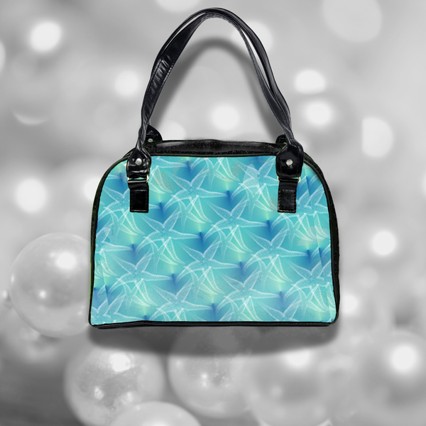 Nautical Bowler Bag (Starfish)