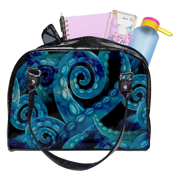 Nautical Bowler Bag (Octopus)