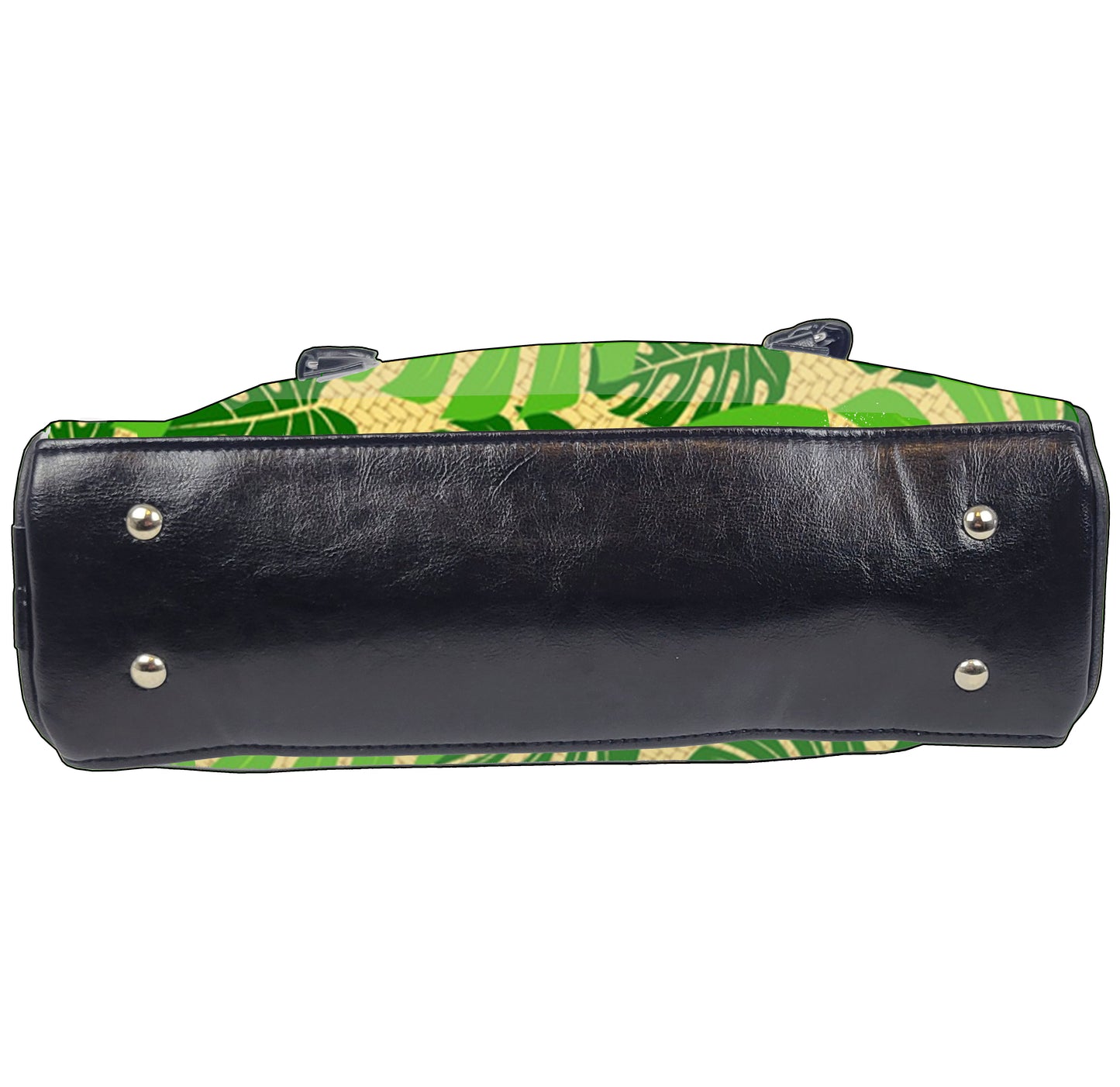 Tropical Bowler Bag (Palm Leaves)