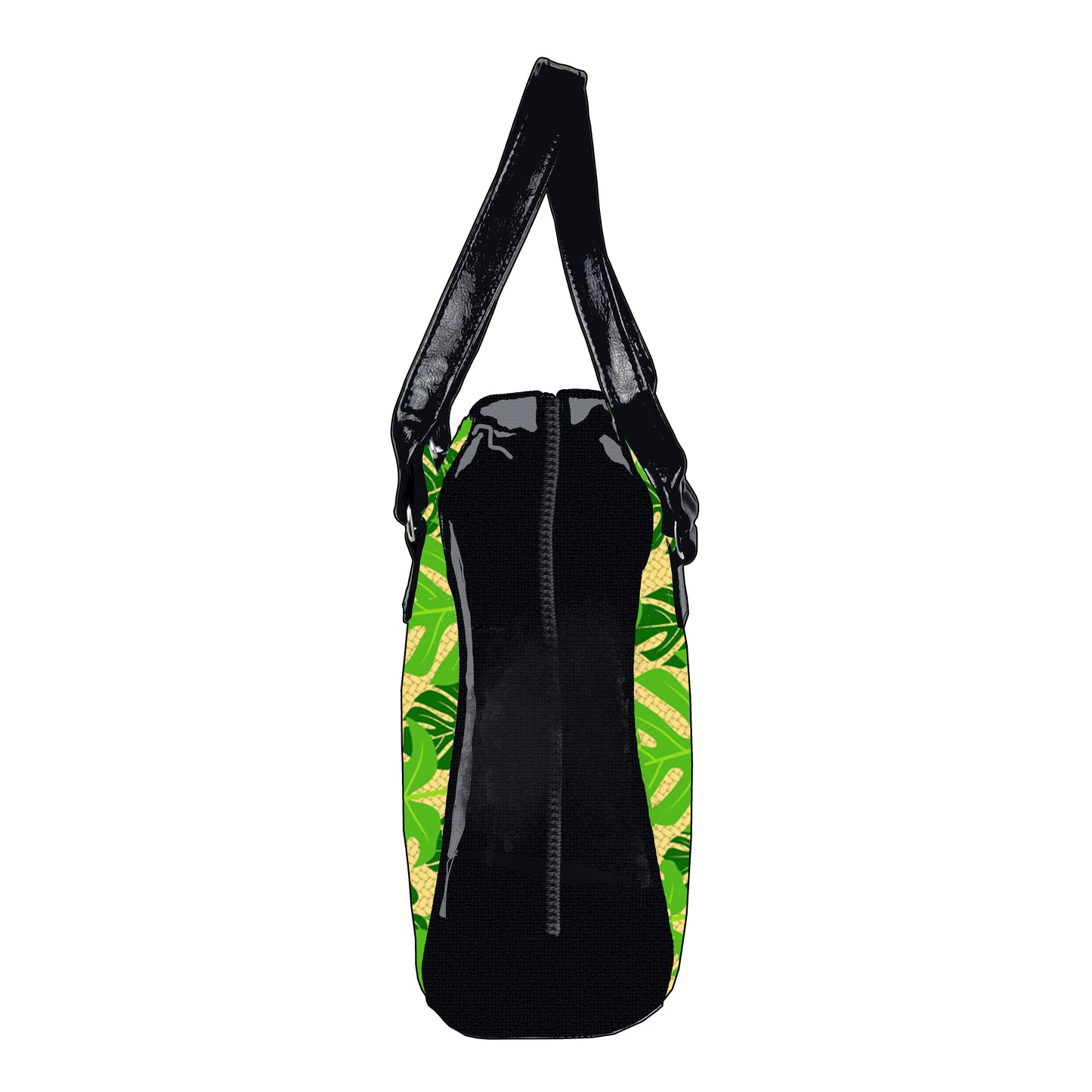 Tropical Bowler Bag (Palm Leaves)