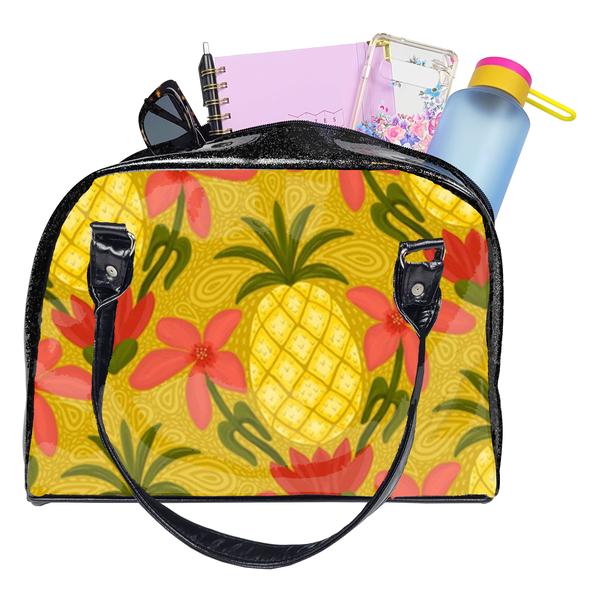 Tropical Bowler Bag (Pineapple)
