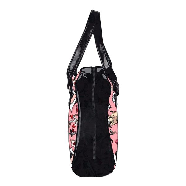 Retro Bowler Bag (Pink Sailor Girl)
