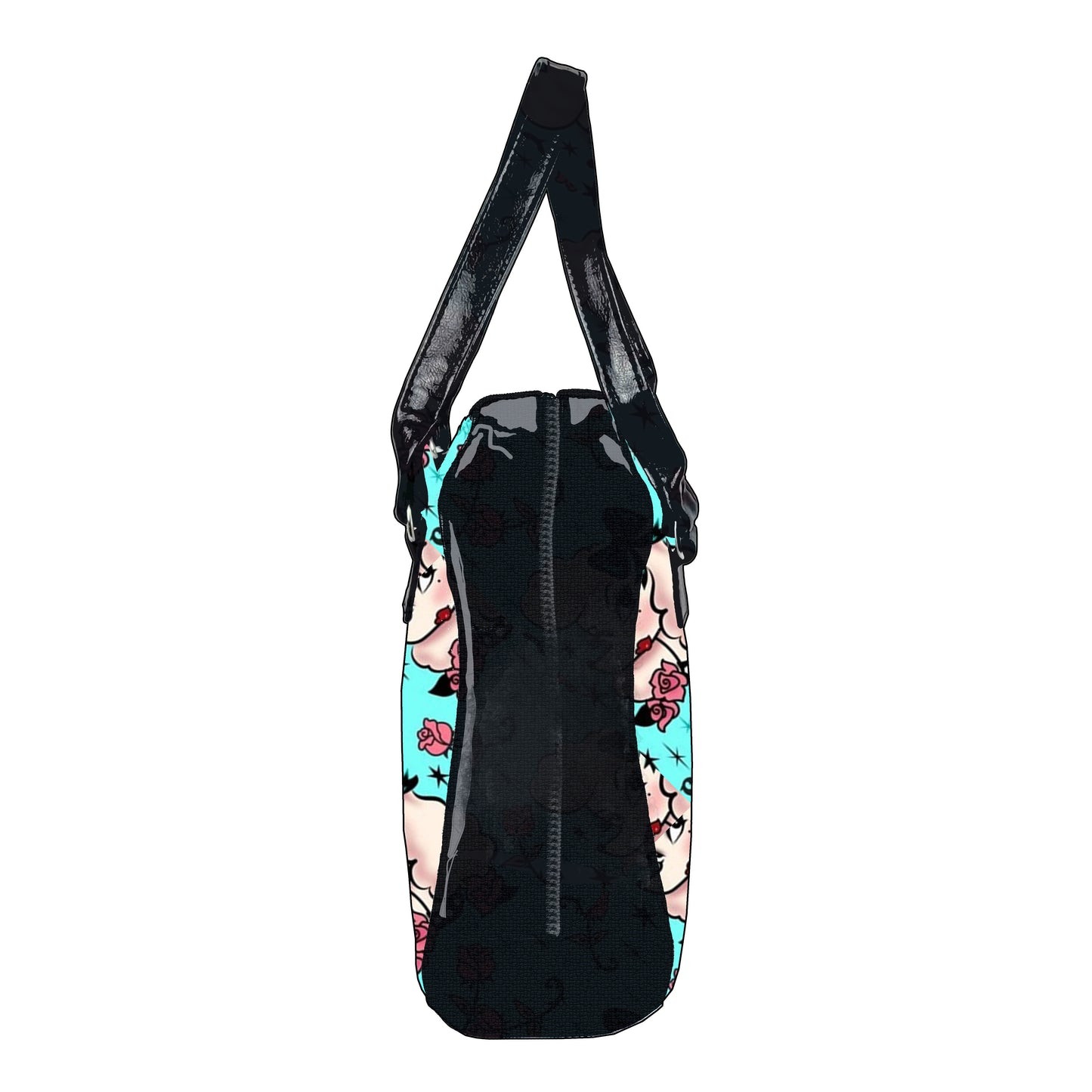 Retro Bowler Bag (Poodles)