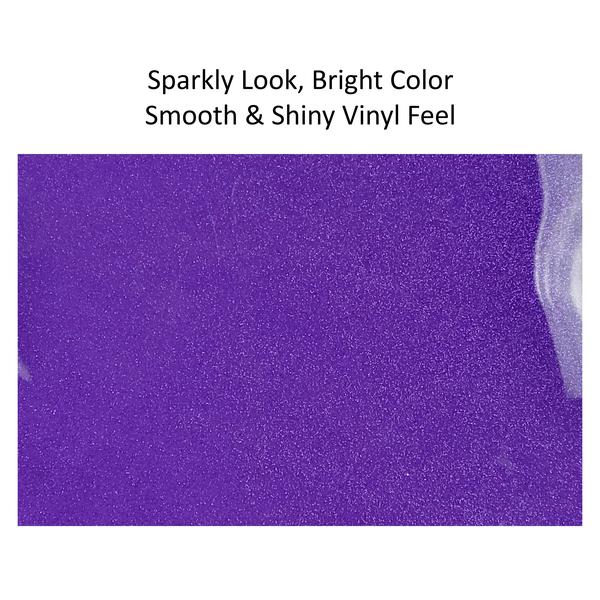 Faux Patent Leather Bowler Bag (Purple)