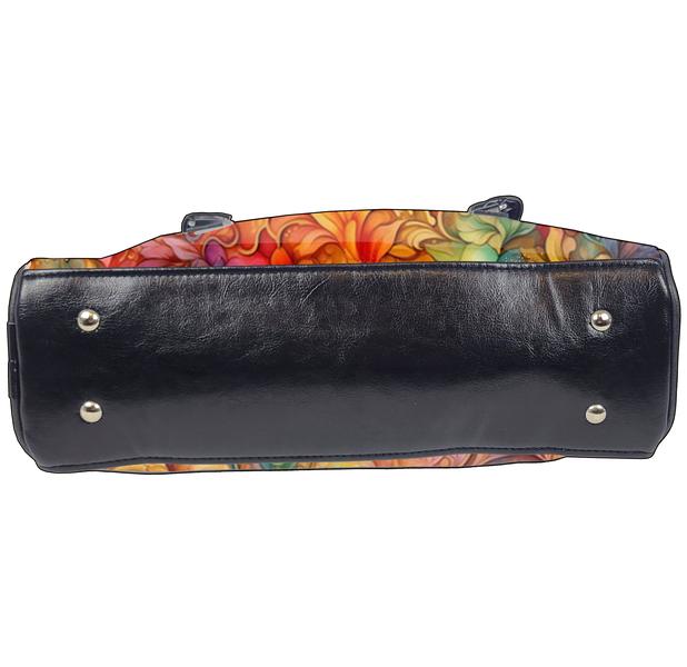 Flora & Fauna Bowler Bag (Rainbow Tapestry)