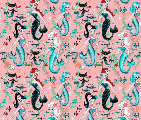 Crossbody Swing Bag (Cocktail Mermaids)