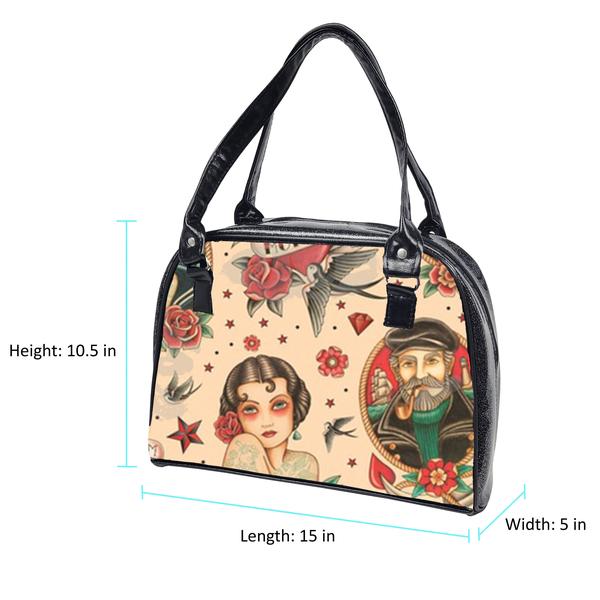 Retro Bowler Bag (Sailor Tattoos)