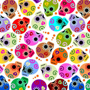 Fiesta Bowler Bag (Skulls)