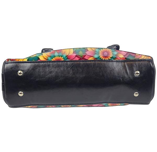 Fiesta Bowler Bag (Sunburst Flowers)