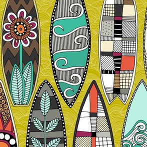 Tropical Bowler Bag (Surfboards)