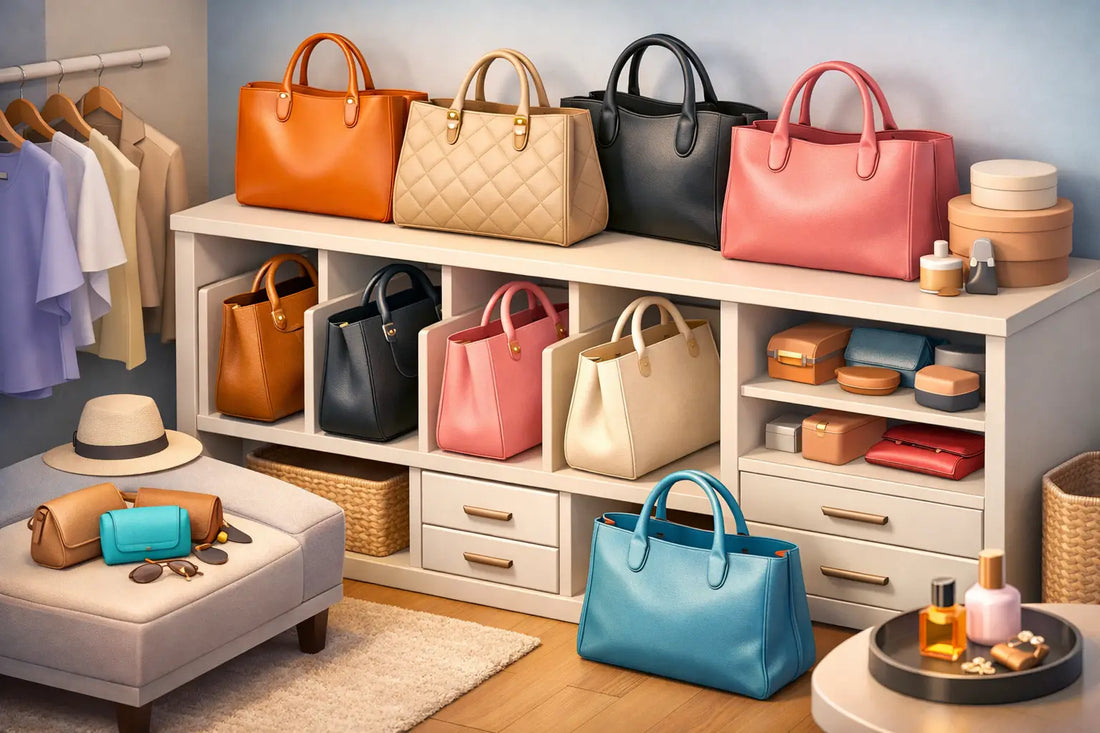How to Organize Oversized Handbags Without Chaos