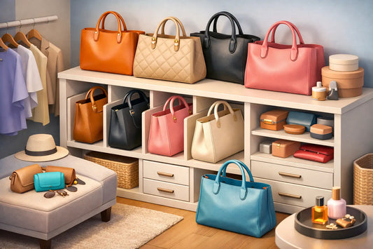 How to Organize Oversized Handbags Without Chaos