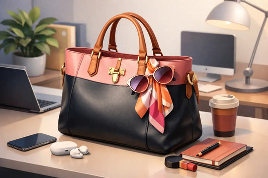Large Capacity Purse for Work With Personality
