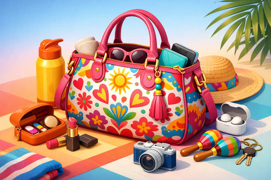 Fiesta Print Handbag Style That Carries It All