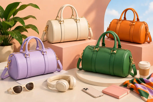 Barrel Handbags That Carry Your Whole Vibe