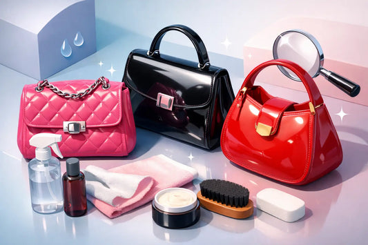 Faux Patent Leather Care Guide for Bold Bags