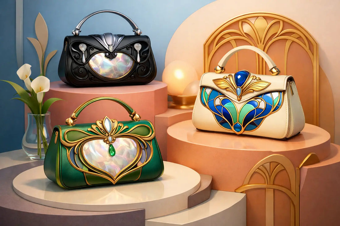 Art Nouveau Handbags With Room to Show Off