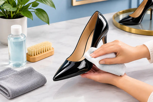 How to Clean Faux Patent Without Losing Its Shine