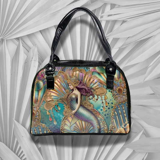 Art Nouveau Bowler Bag (Mermaid)