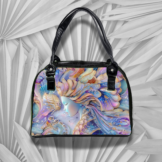 Art Nouveau Bowler Bag (Mermaid Face)