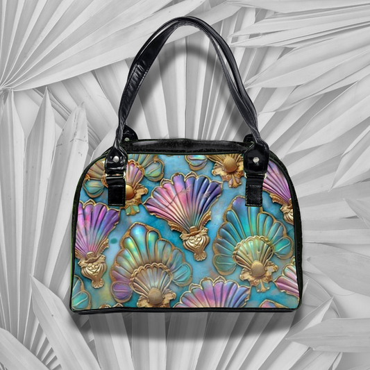 Art Nouveau Bowler Bag (Seashells)