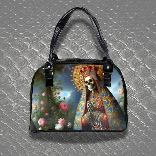 Dark Bowler Bag (Skeleton Saint)