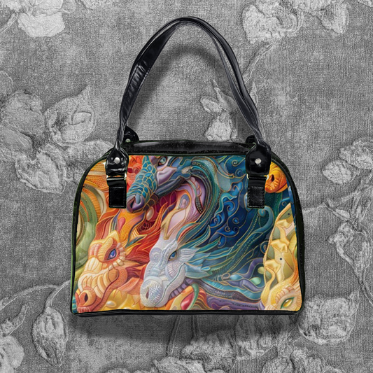 Flora & Fauna Bowler Bag (Dragons)