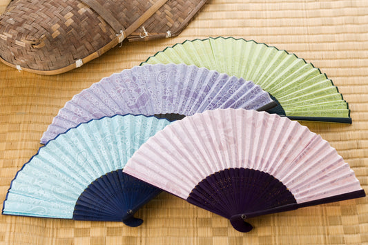 Viva Bloom Folding Hand Fan